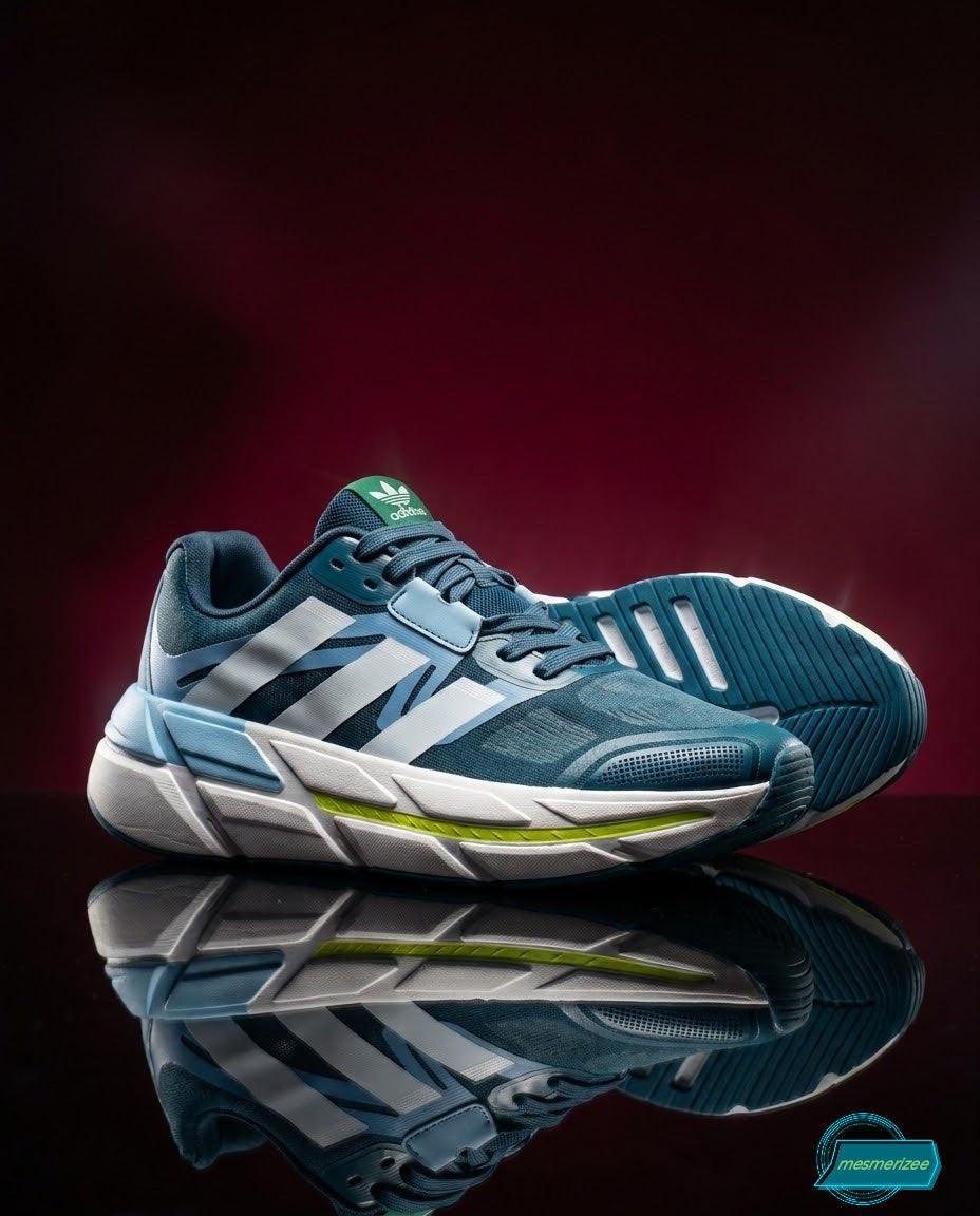 Mesmerizee Ultra-Comfort Premium Running Mesh Sneakers for Men in green