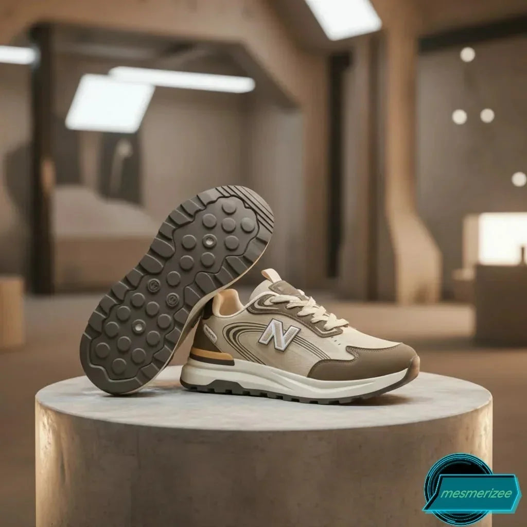 Brown Ultra-Comfort Premium Running Mesh Sneakers for men by Mesmerizeecom